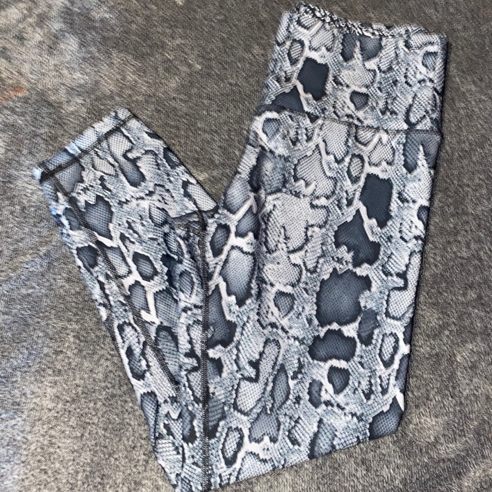 Womens Leggings Snake Print